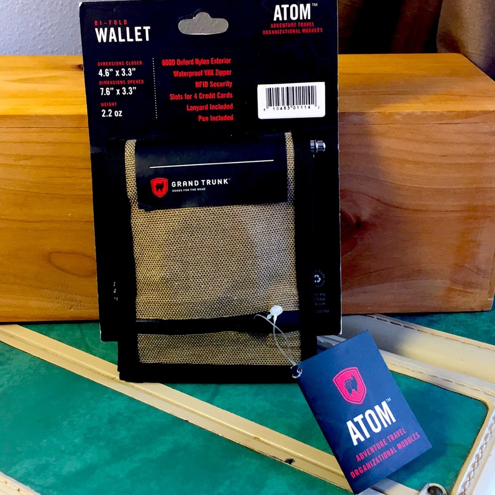 Atom Grand Trunk Bifold Wallet